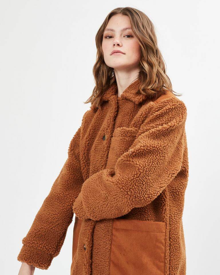 Leather Brown Outerwear 1