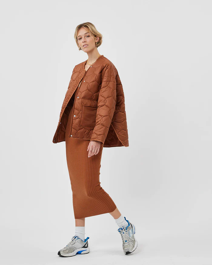 Leather Brown Outerwear 4